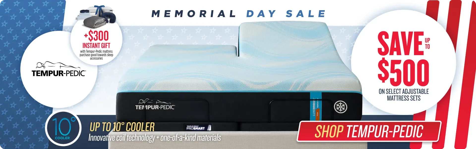 Memorial Day Sale TempurPedic